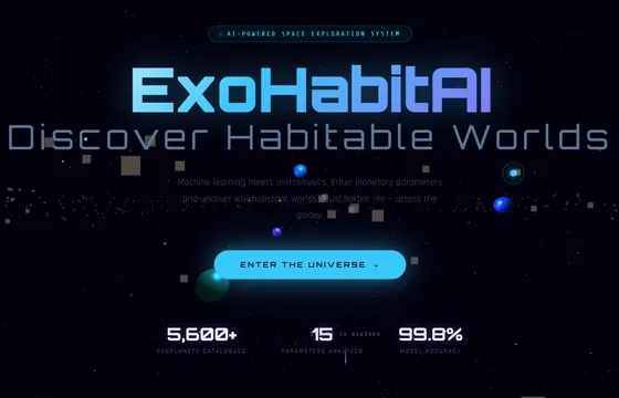 ExoHabitAI preview